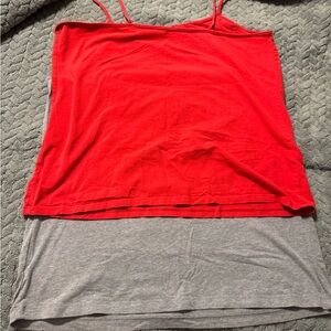 Faded Glory, Time & True Red/Gry Tanks (2). Sz XXL